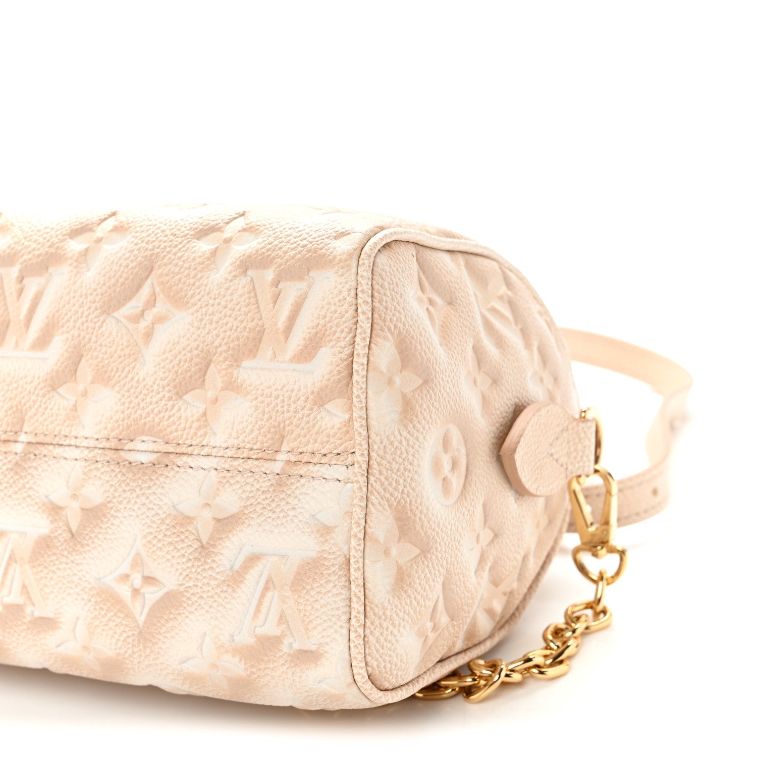 Louis Vuitton Empreinte Monogram Summer Stardust Speedy Bandouliere 20 Beige Clair