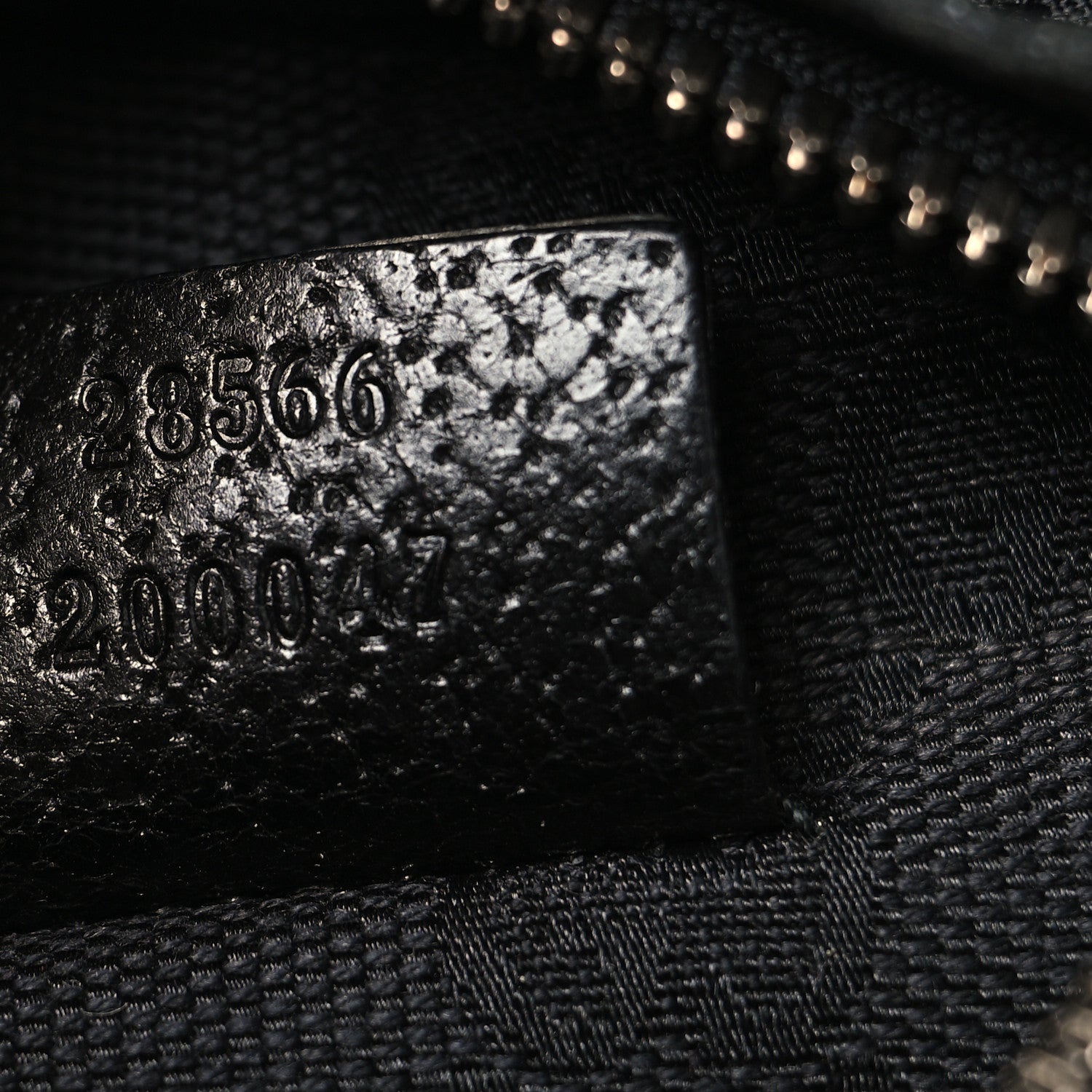Gucci GG Monogram Double Pocket Belt Bag Black