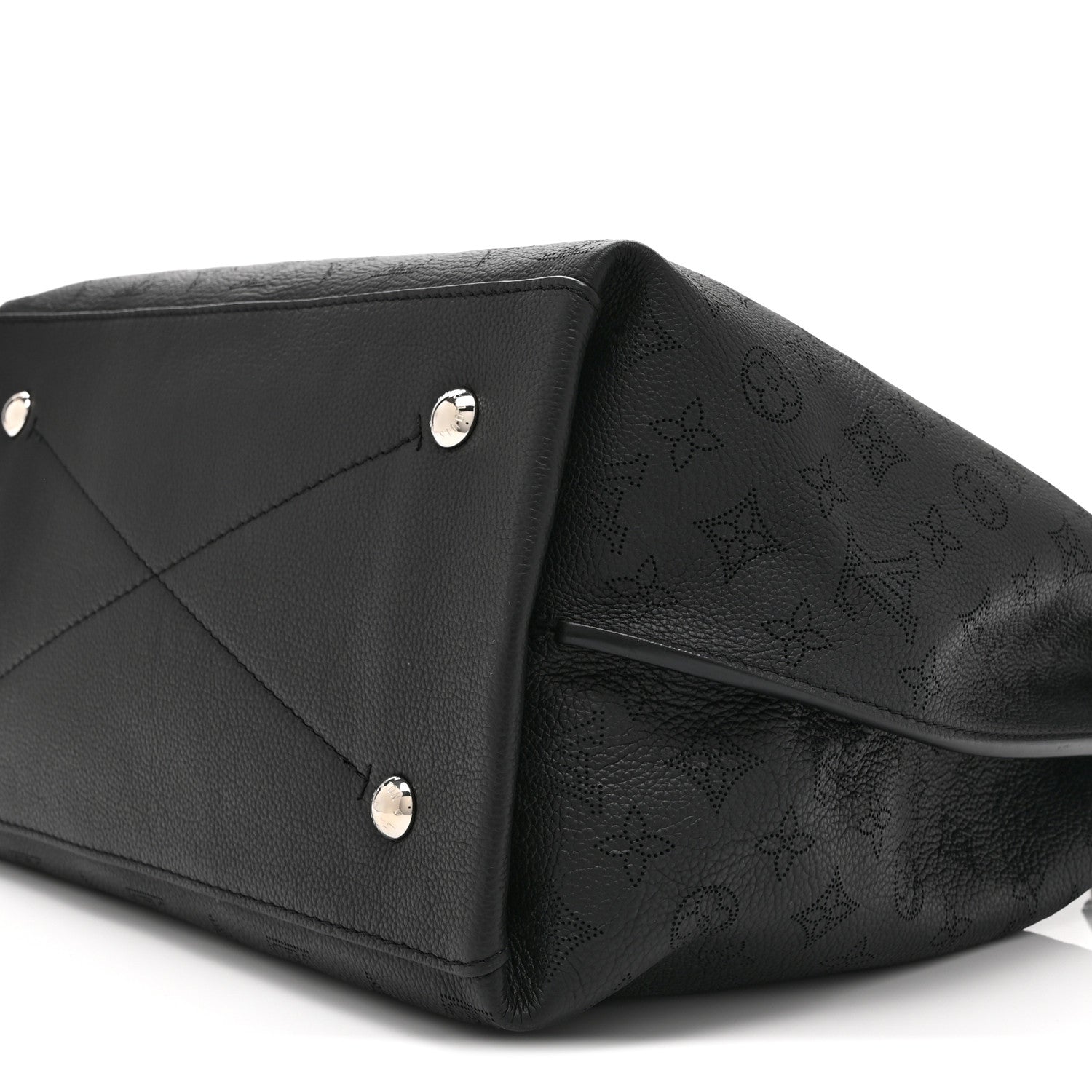 Louis Vuitton Mahina Carmel Hobo Black
