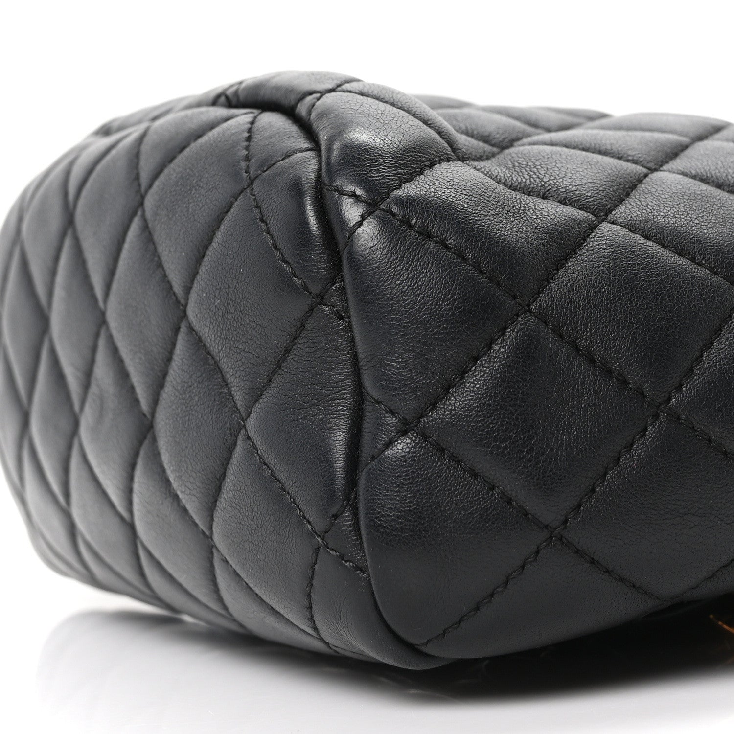 Chanel Calfskin Quilted Mini Urban Spirit Backpack Black