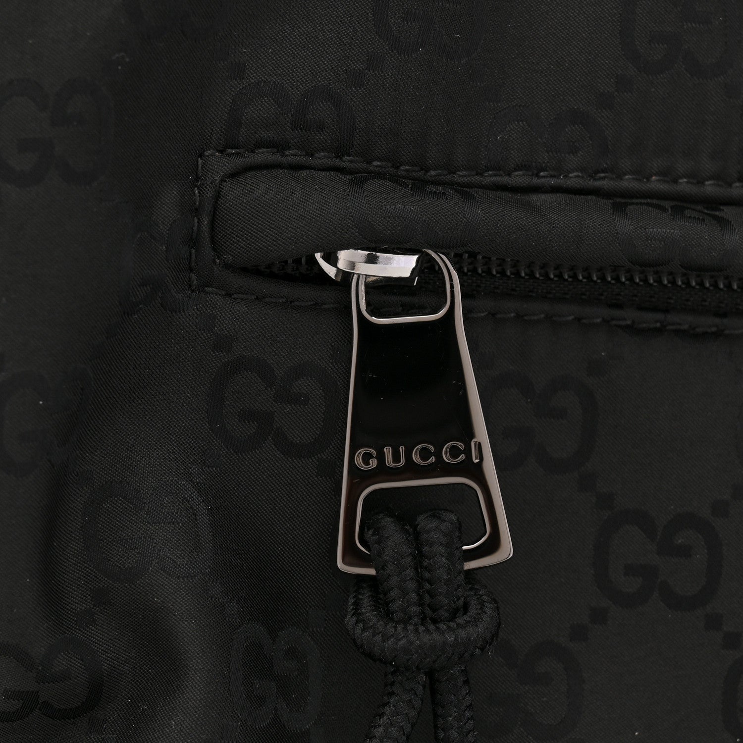 Gucci Nylon Large Nexus Tote Black
