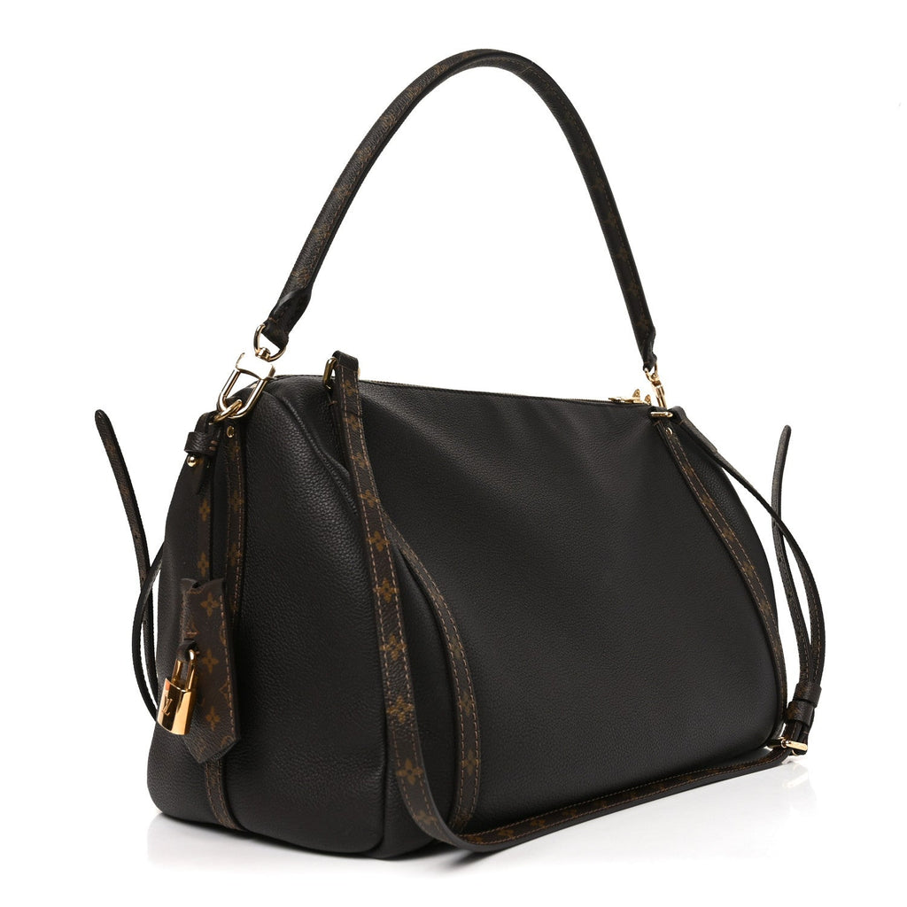 Louis Vuitton Calfskin Monogram Express MM Mahogany