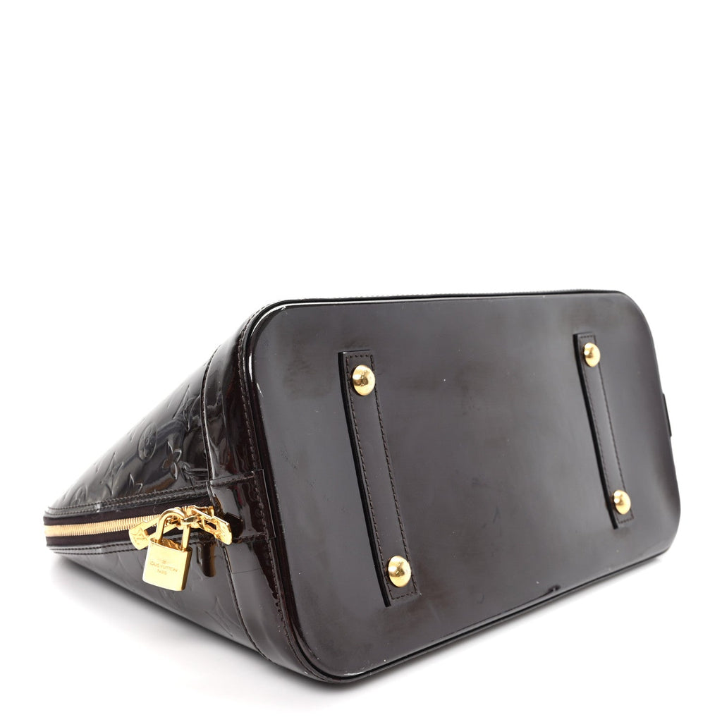 Louis Vuitton Vernis Alma GM Amarante