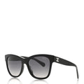 Acetate Polarized Square CC Sunglasses 5380 Black