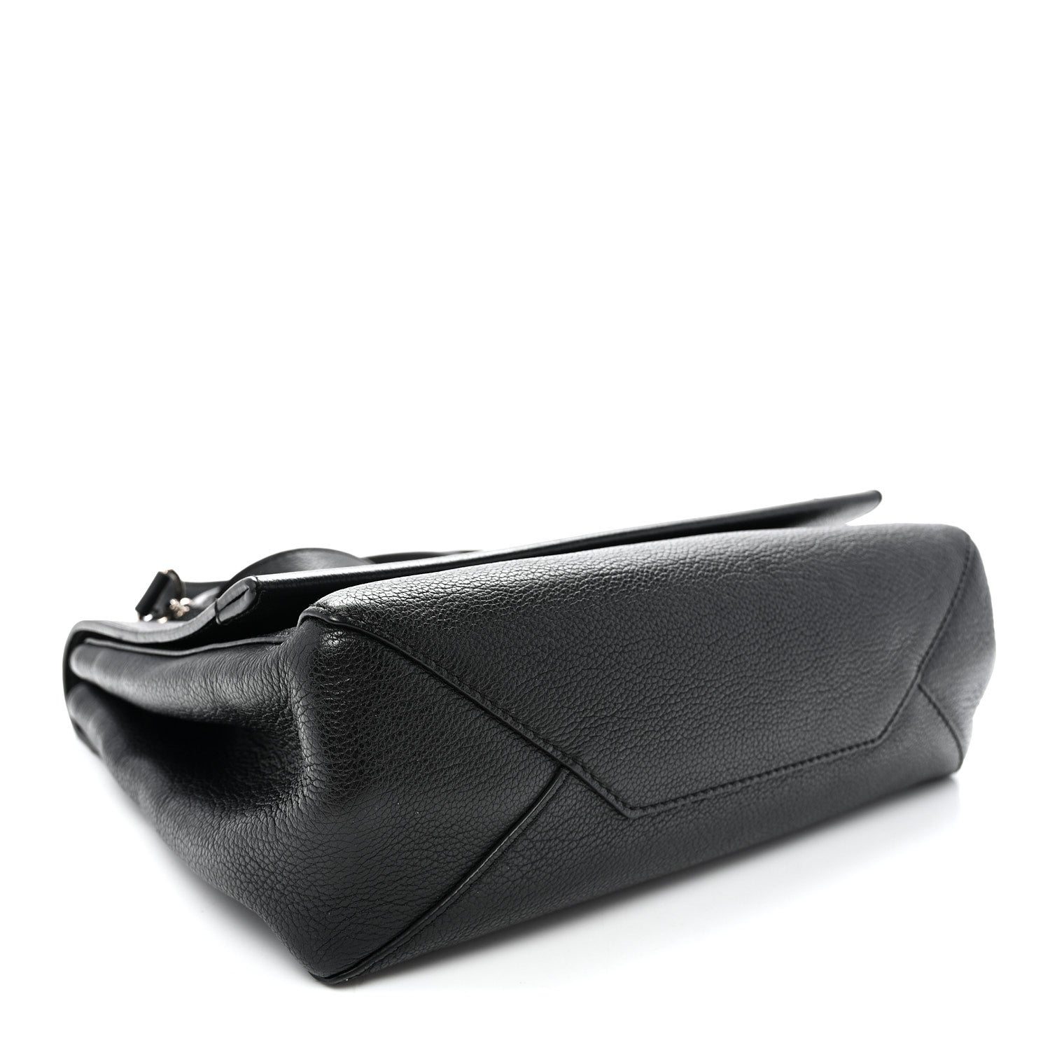 Louis Vuitton Soft Calfskin Lockme II Top Handle Black