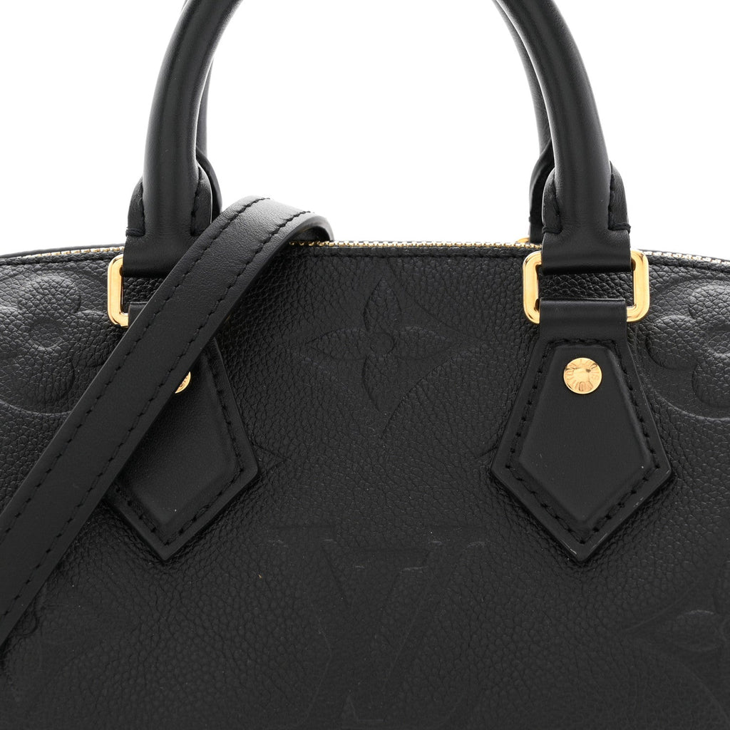 Louis Vuitton Empreinte Monogram Giant Speedy Bandouliere 20 Black