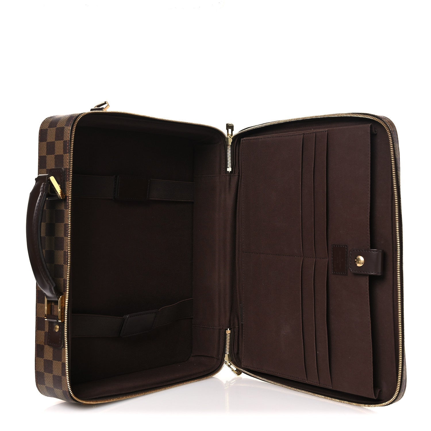 Louis Vuitton Damier Ebene Porte Ordinateur Sabana Computer Case
