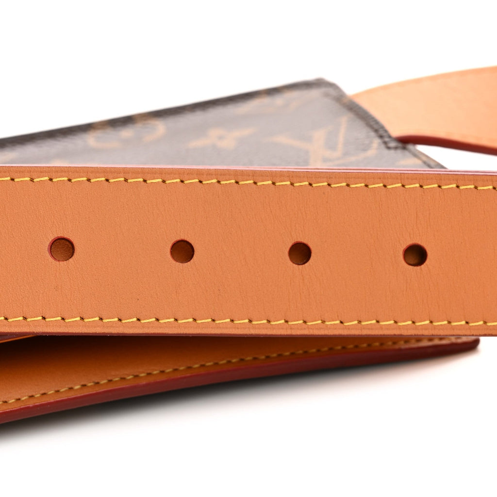Louis Vuitton Monogram S Lock Belt Pouch MM