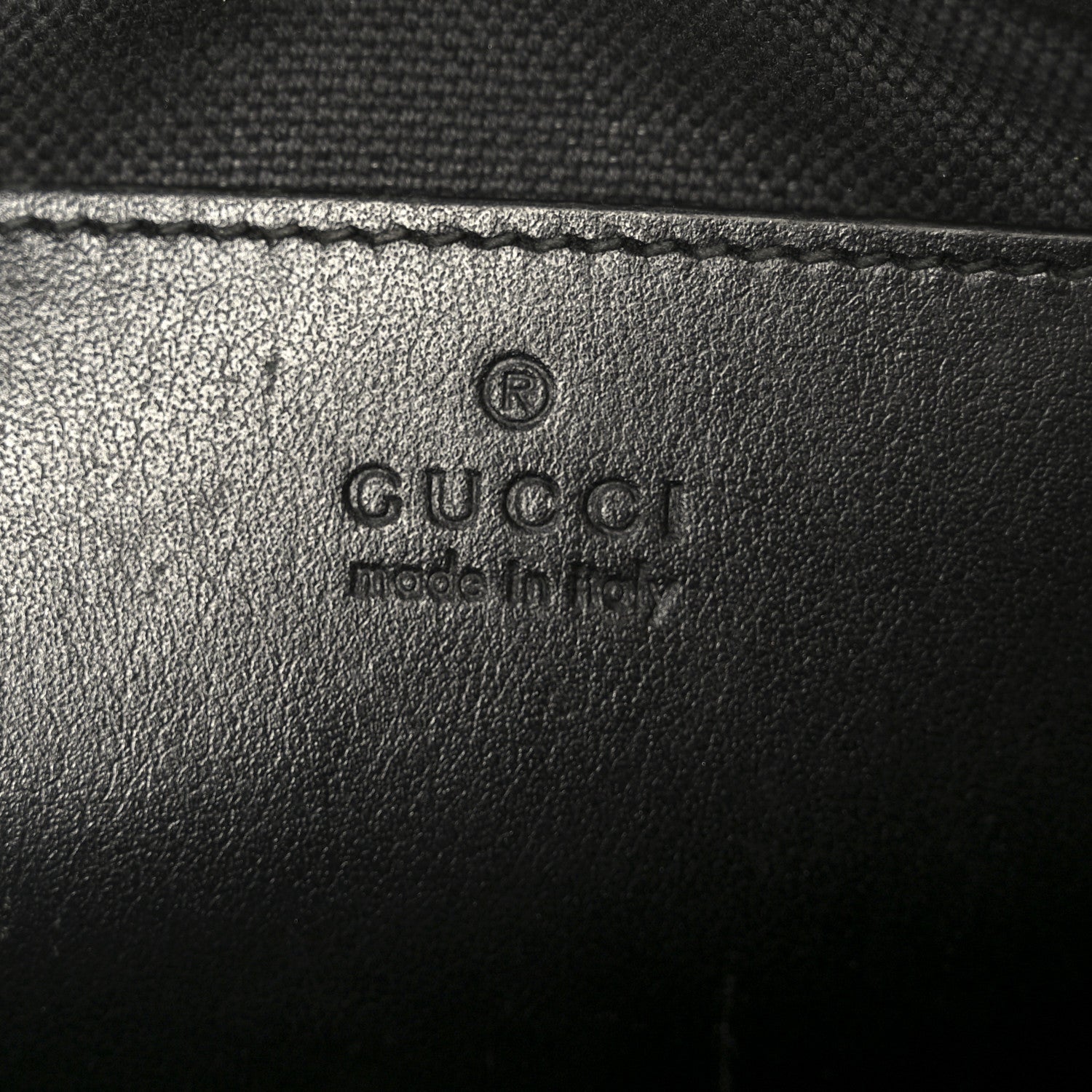 Gucci Calfskin Matelasse Monochrome Small GG Marmont Chain Shoulder Bag Black
