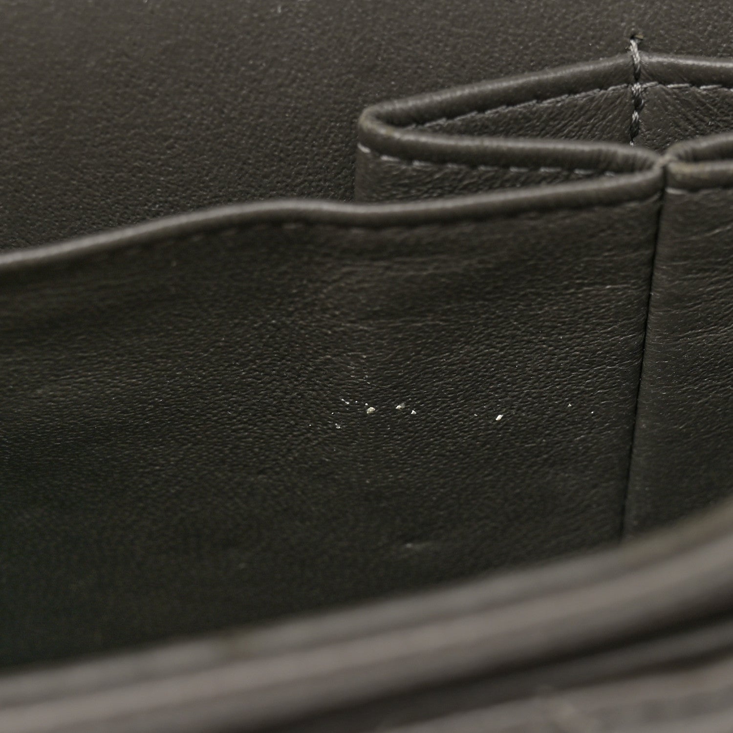Chanel Caviar Quilted Medium Double Flap Dark Grey
