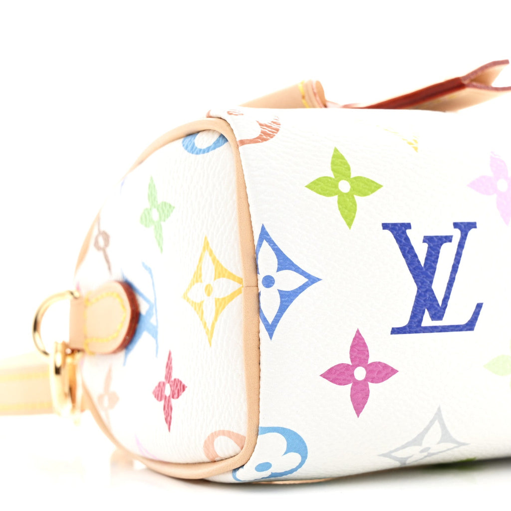 Louis Vuitton LV X TM Monogram Multicolor Nano Speedy White