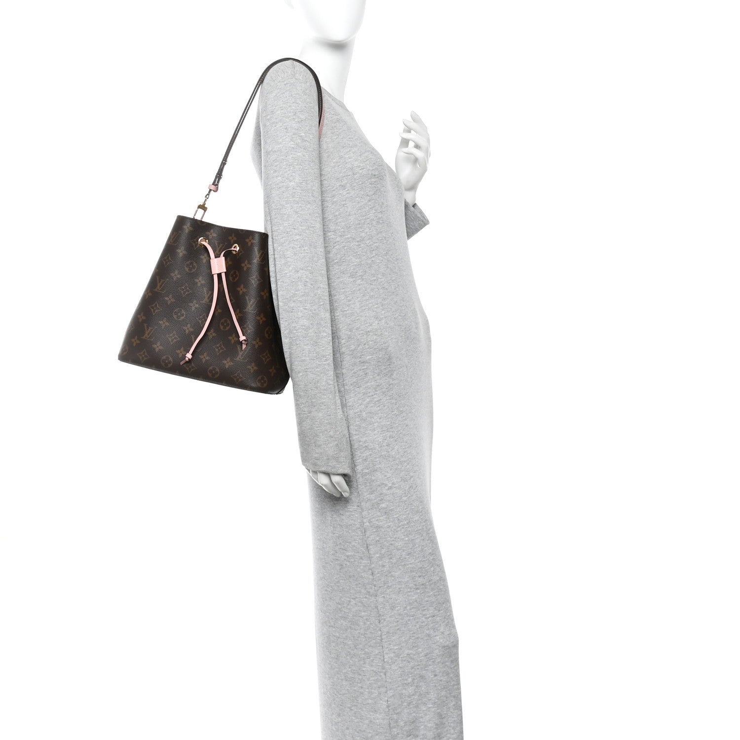 Louis Vuitton Monogram Neonoe MM Rose Poudre