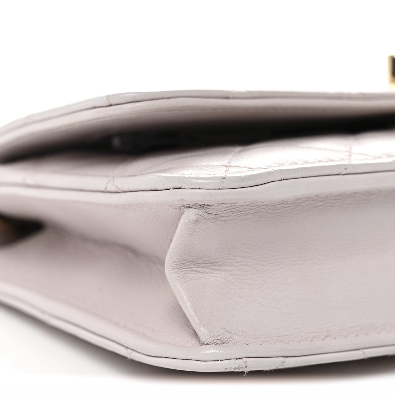 Chanel Lambskin Quilted Trendy CC Wallet On Chain WOC Lilac