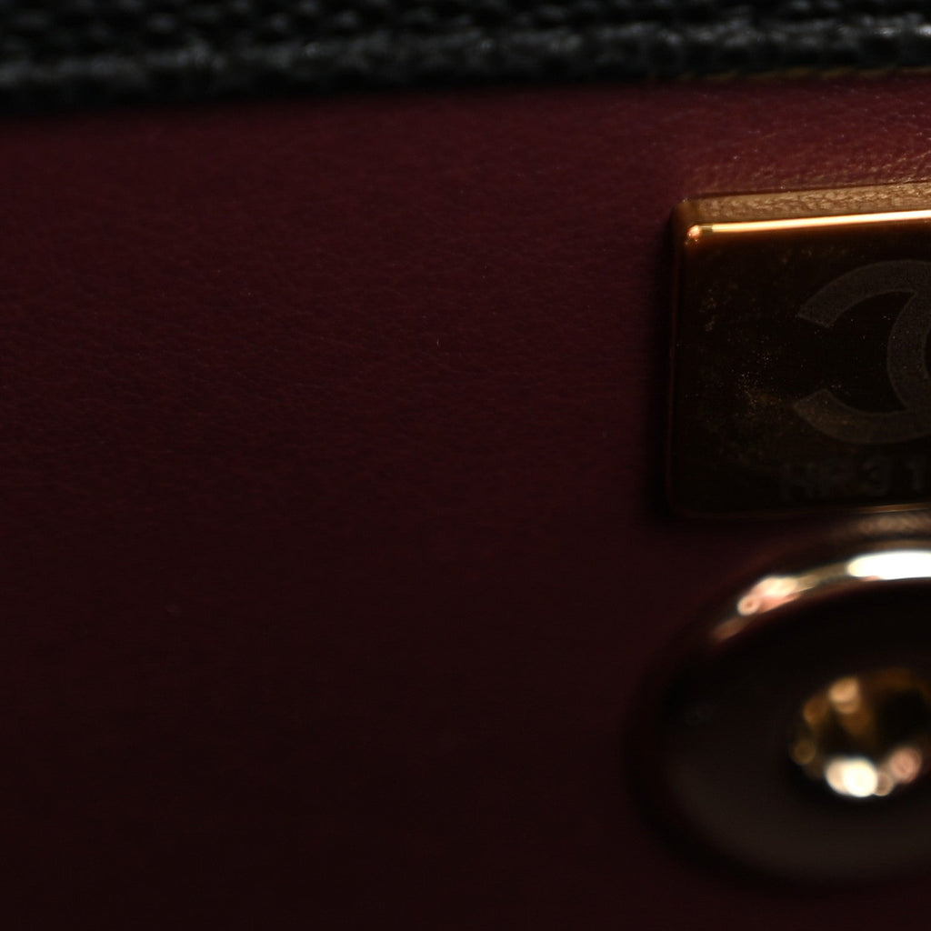 Chanel Caviar Quilted Mini Coco Handle Flap Black