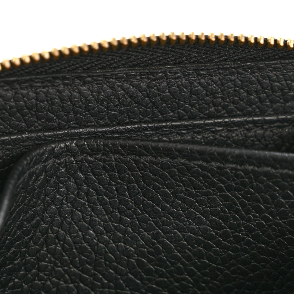 Louis Vuitton Empreinte Zippy Coin Purse Black