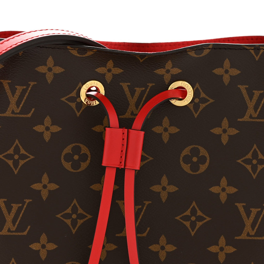 Louis Vuitton Monogram Neonoe MM Coquelicot