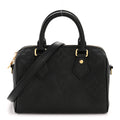 Louis Vuitton Empreinte Monogram Giant Speedy Bandouliere 20 Black