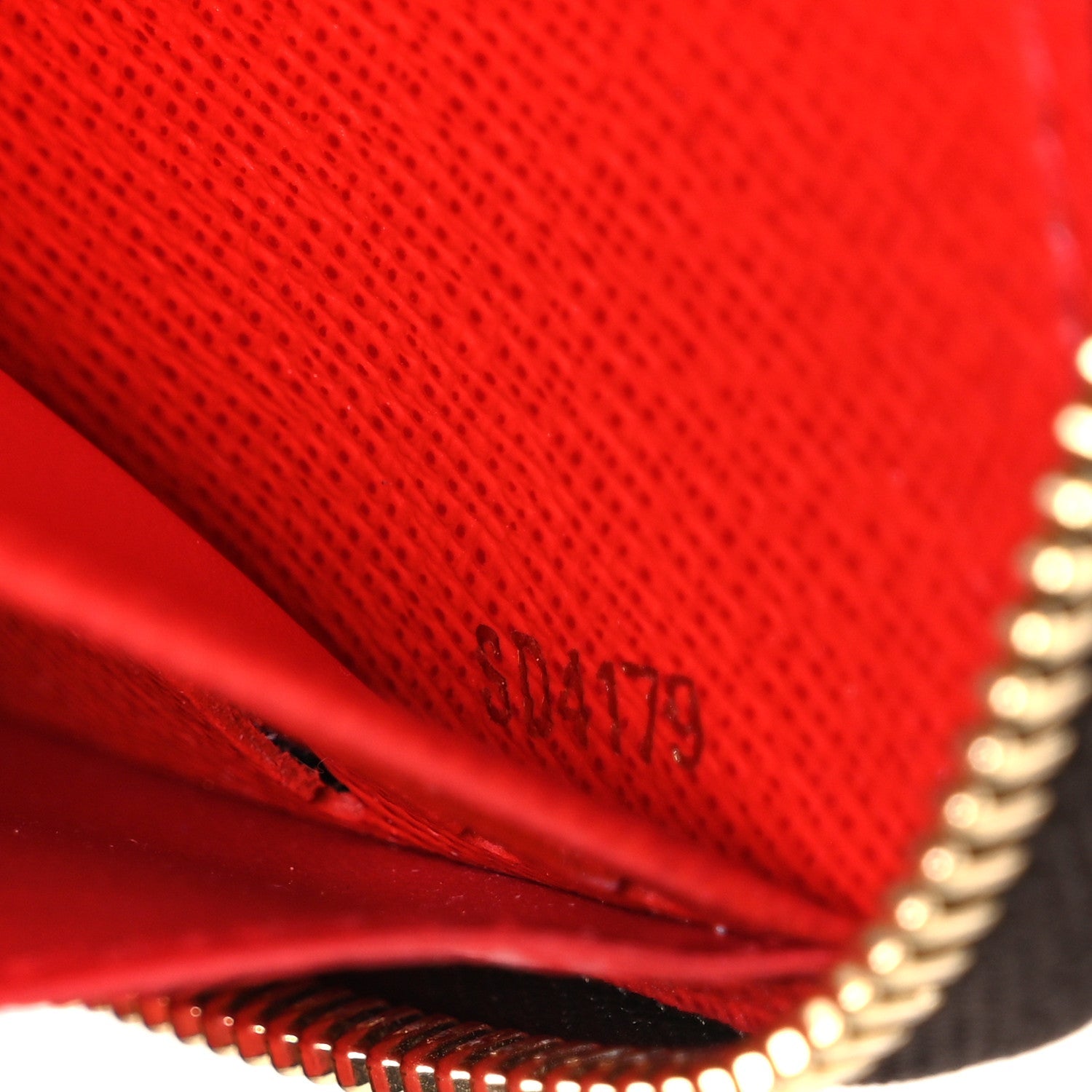 Louis Vuitton Monogram Zippy Wallet Coquelicot