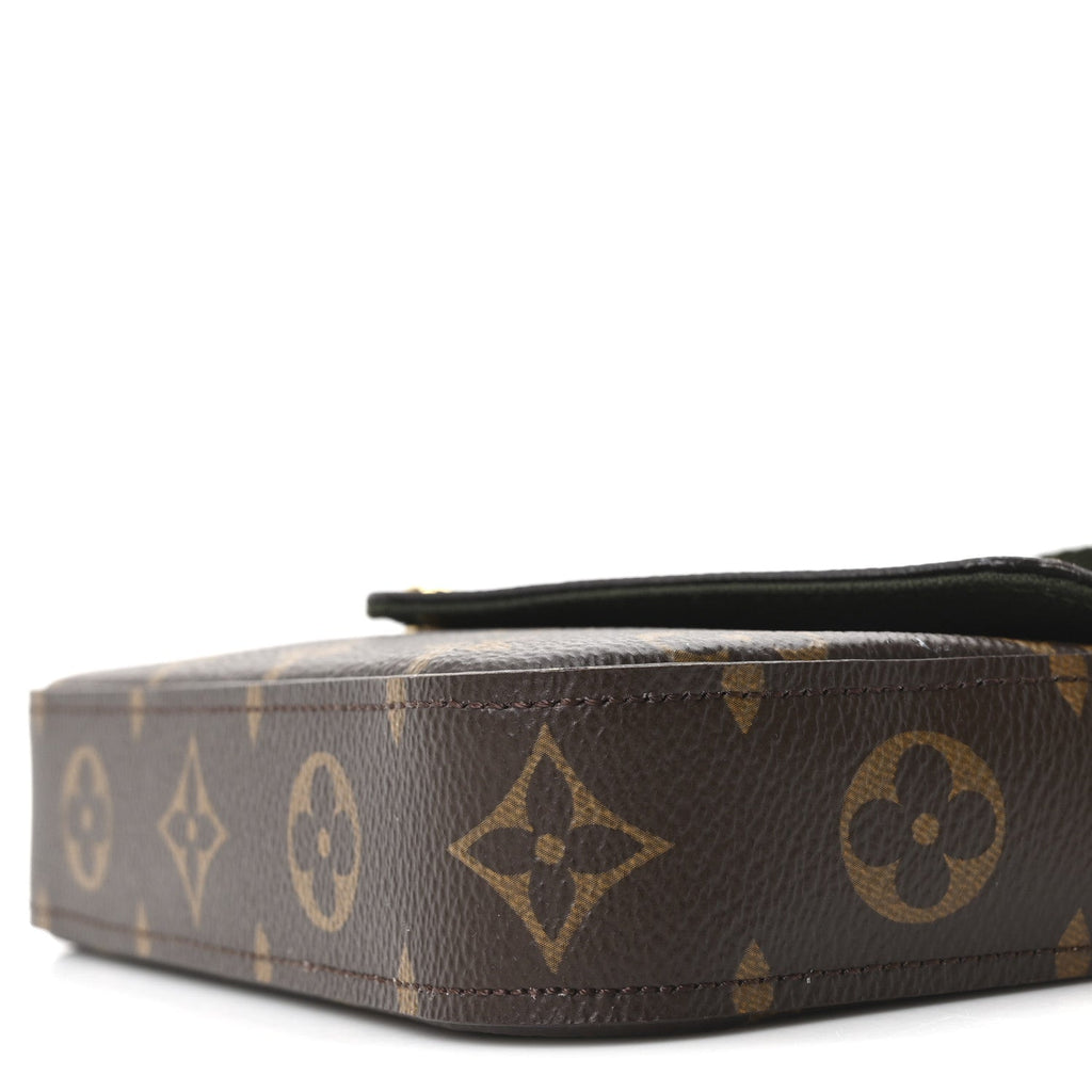 Louis Vuitton Monogram Felicie Strap & Go Kaki