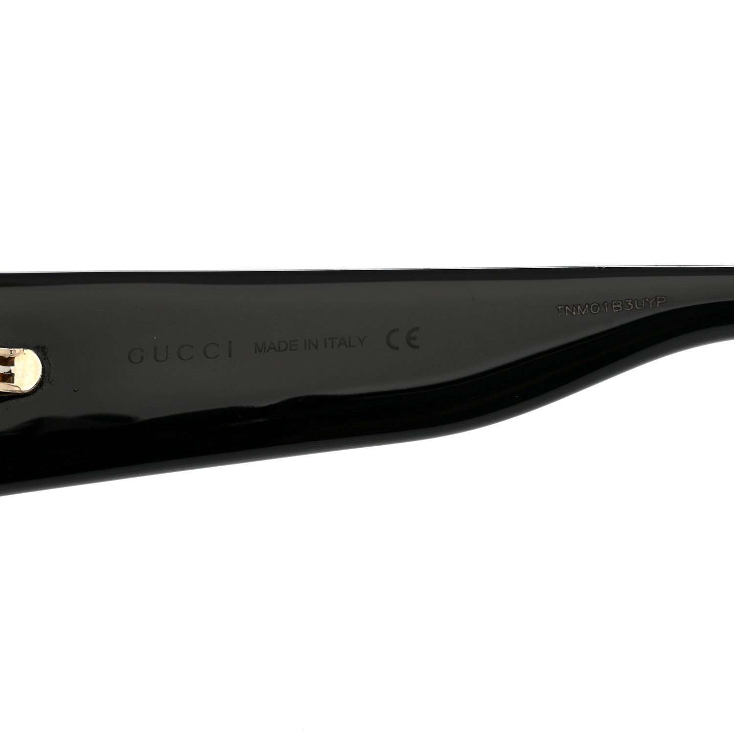Gucci Acetate Square Frame Sunglasses GG0141S Black