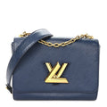 Louis Vuitton Epi Twist Shoulder Bag MM Indigo