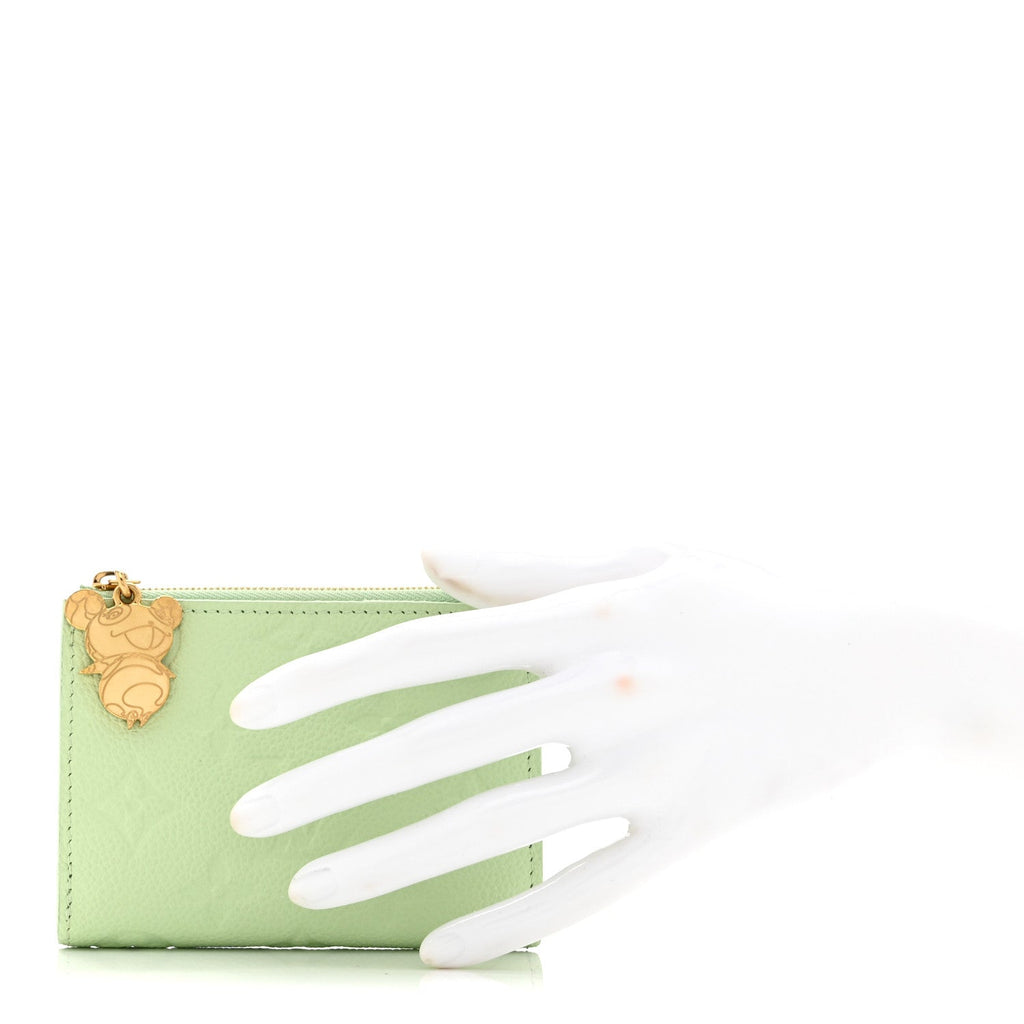 Louis Vuitton X TM Empreinte Monogram Lisa Wallet Green Tea