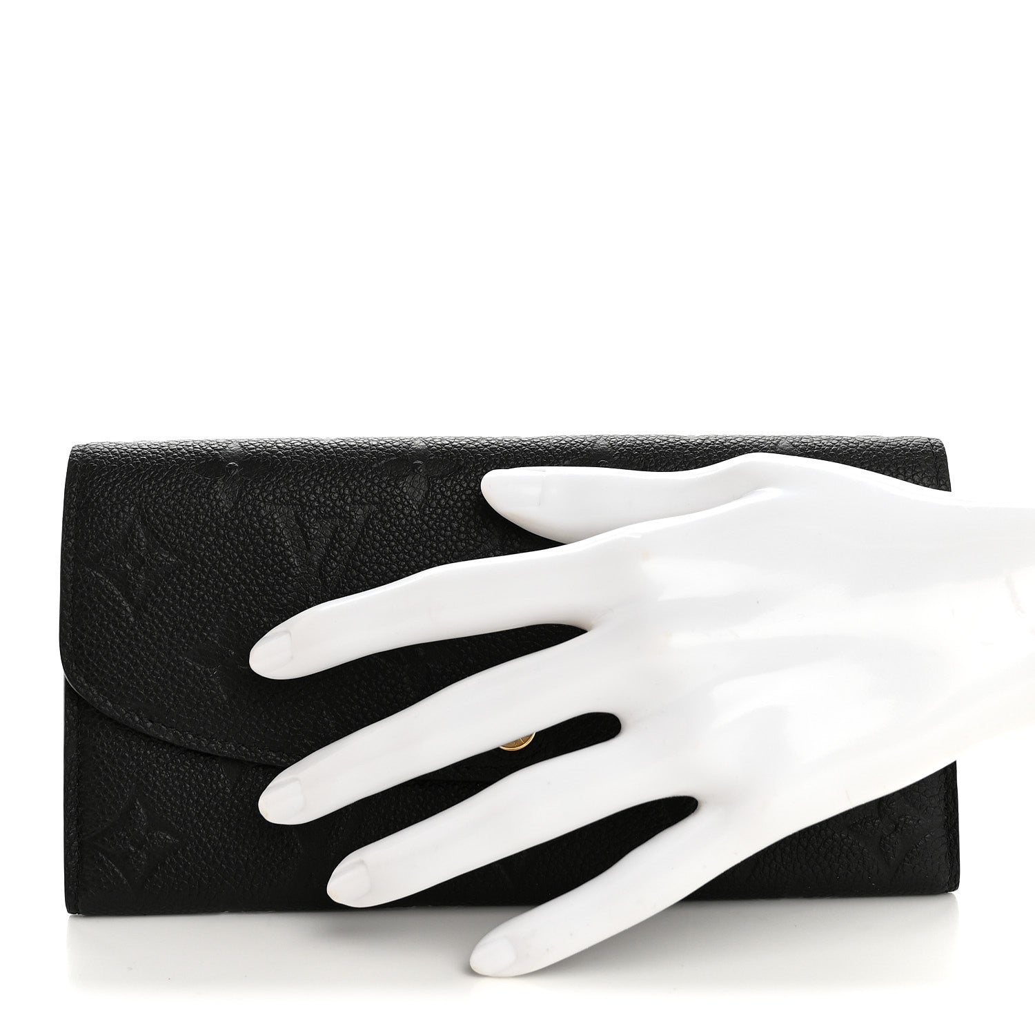 Louis Vuitton Empreinte Emilie Wallet Black Dune