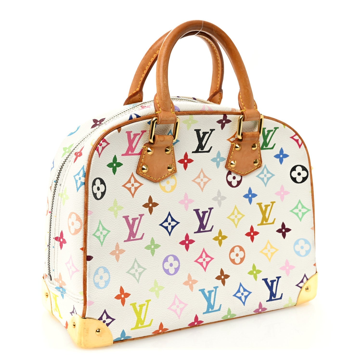Louis Vuitton Monogram Multicolor Trouville White