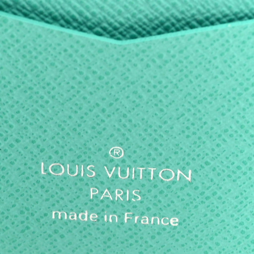 Louis Vuitton Taigarama Pocket Organizer NM Miami Green