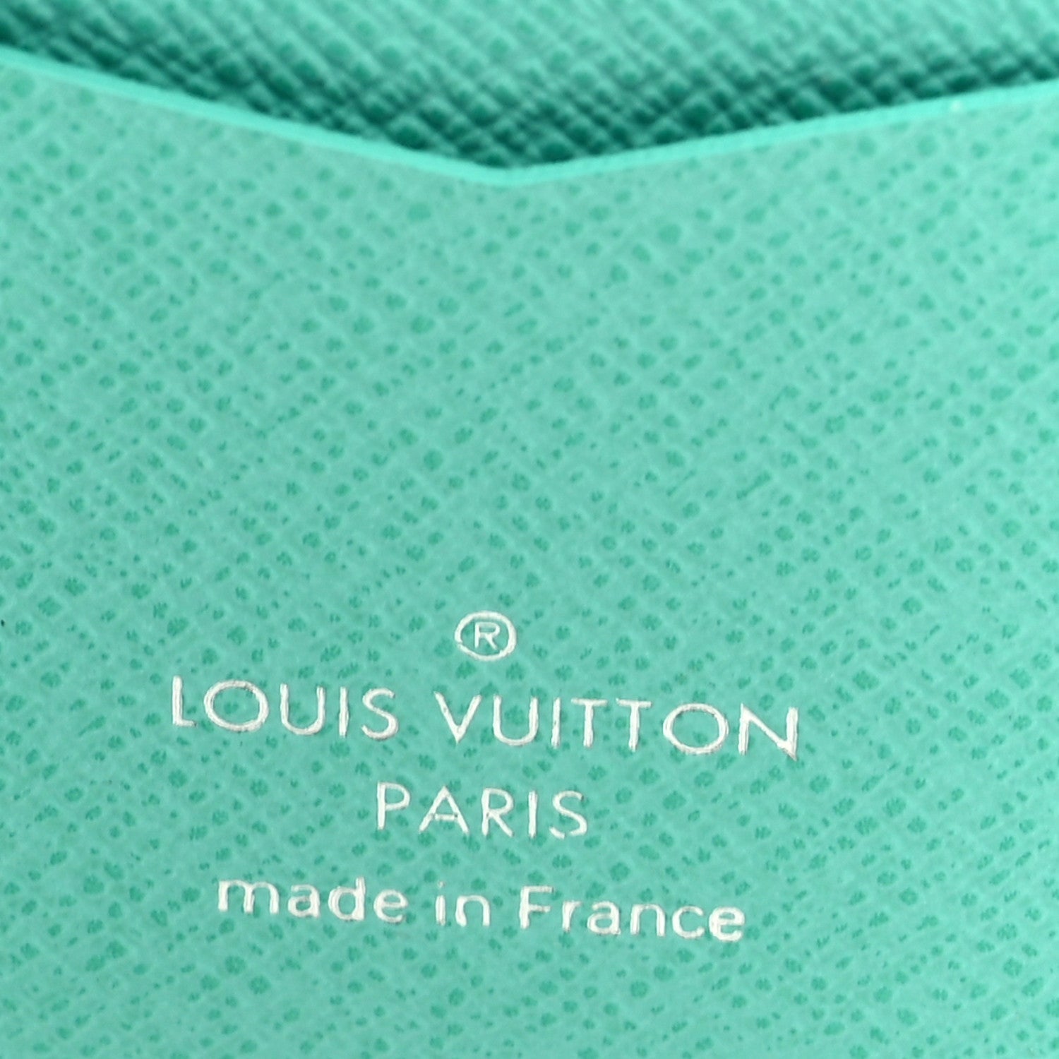 Louis Vuitton Taigarama Pocket Organizer NM Miami Green