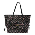 Louis Vuitton Monogram Fall For You Neverfull MM Black