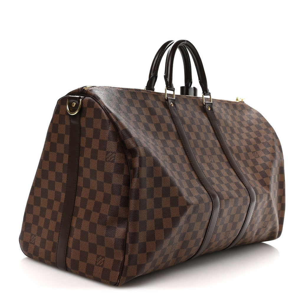 Louis Vuitton Damier Ebene Keepall Bandouliere 55