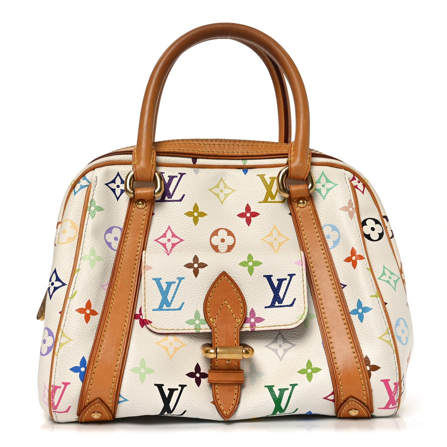 Louis Vuitton Monogram Multicolor Priscilla White