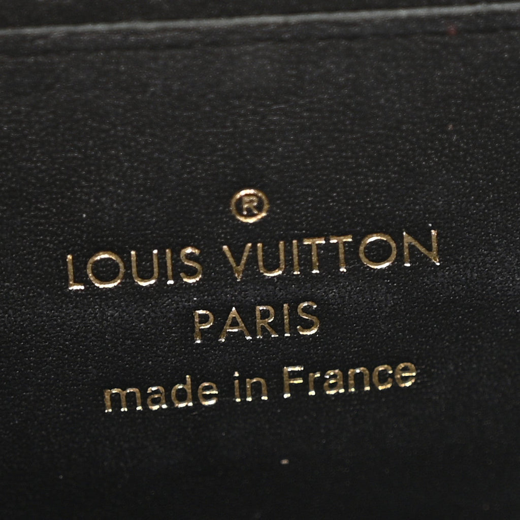 Louis Vuitton Reverse Monogram Dauphine Chain Wallet