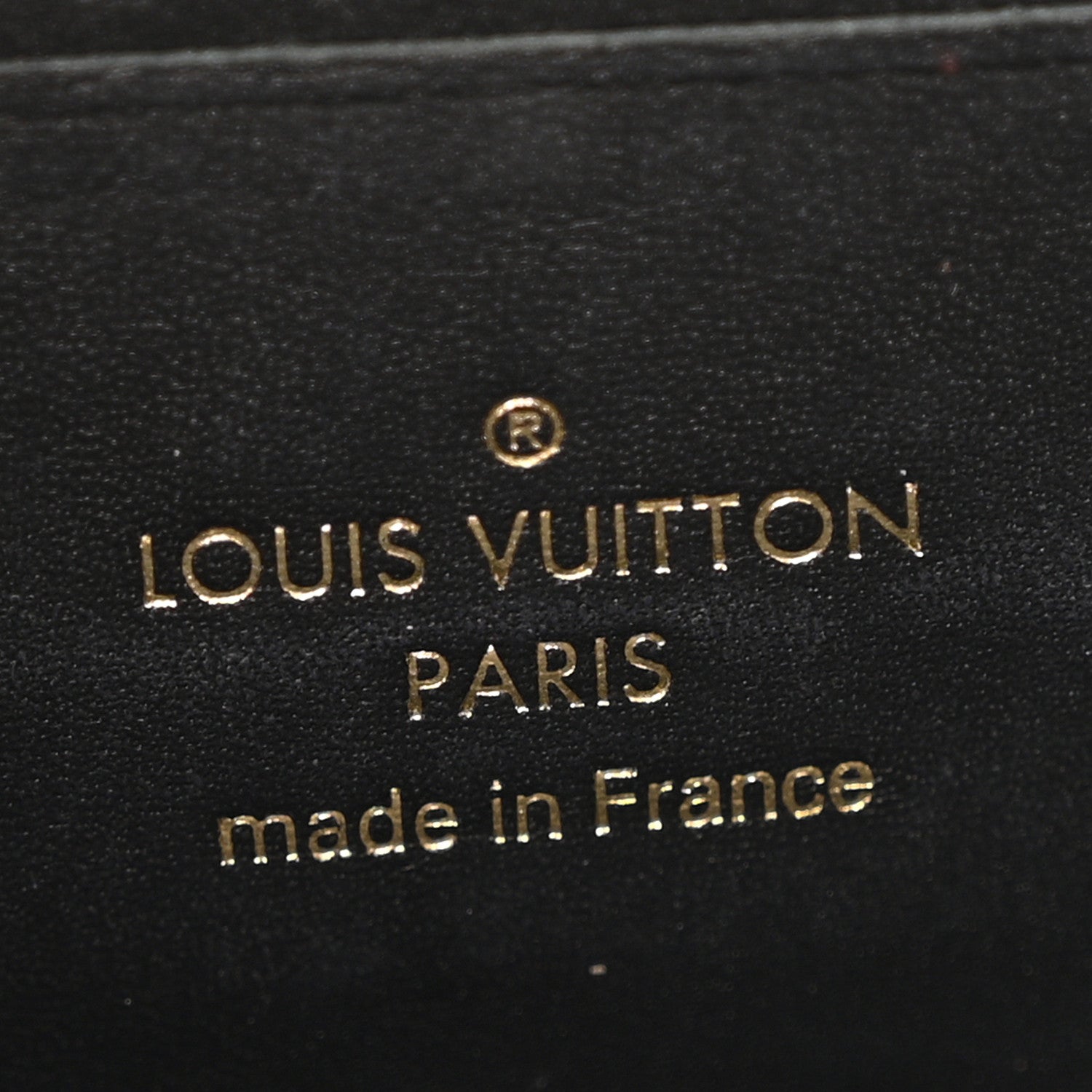 Louis Vuitton Reverse Monogram Dauphine Chain Wallet