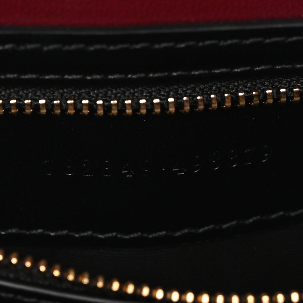 Gucci Calfskin Small Jackie Shoulder Bag Black
