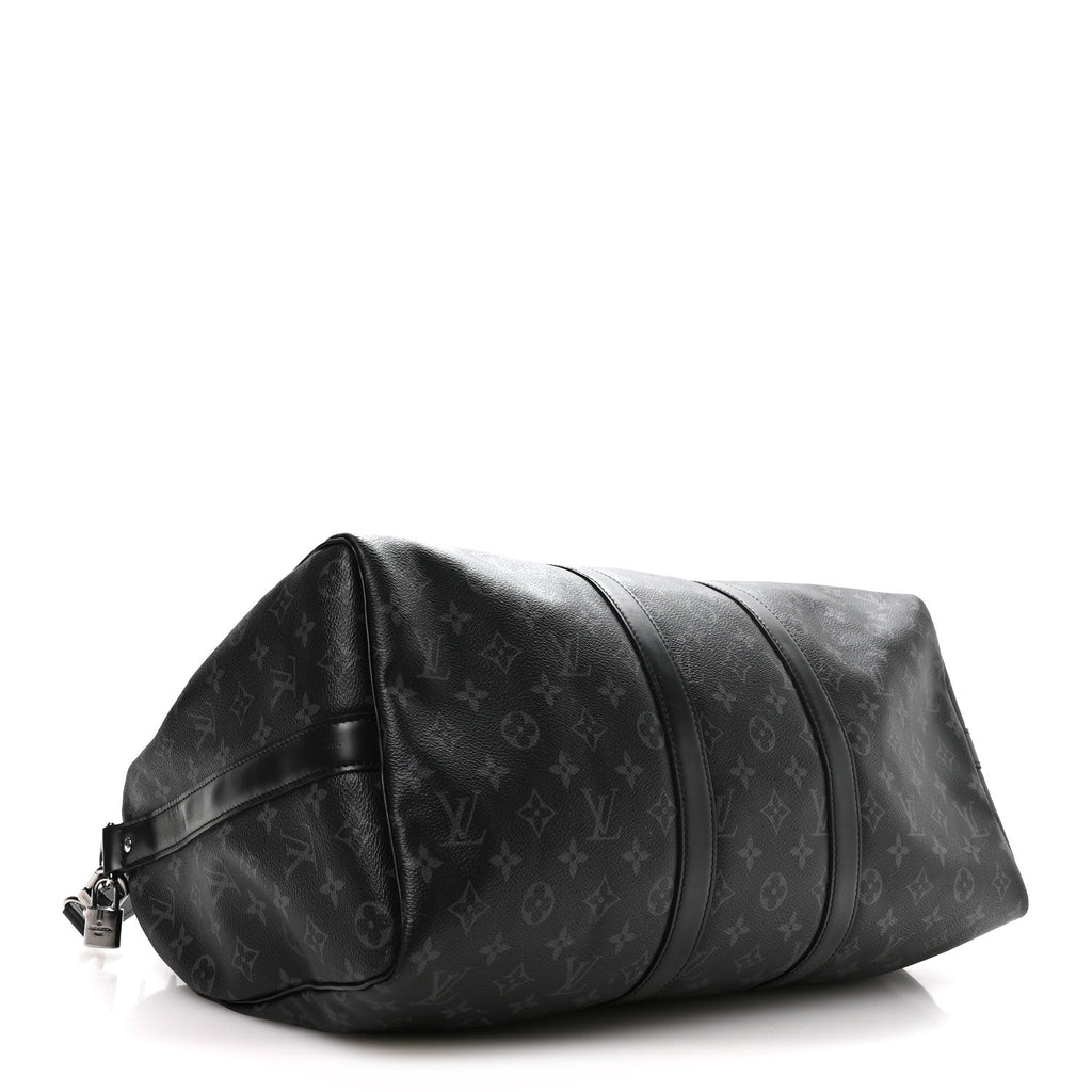 Louis Vuitton Monogram Eclipse Keepall Bandouliere 45
