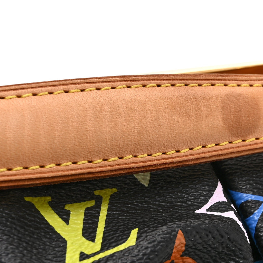 Louis Vuitton Monogram Multicolor Judy PM Black