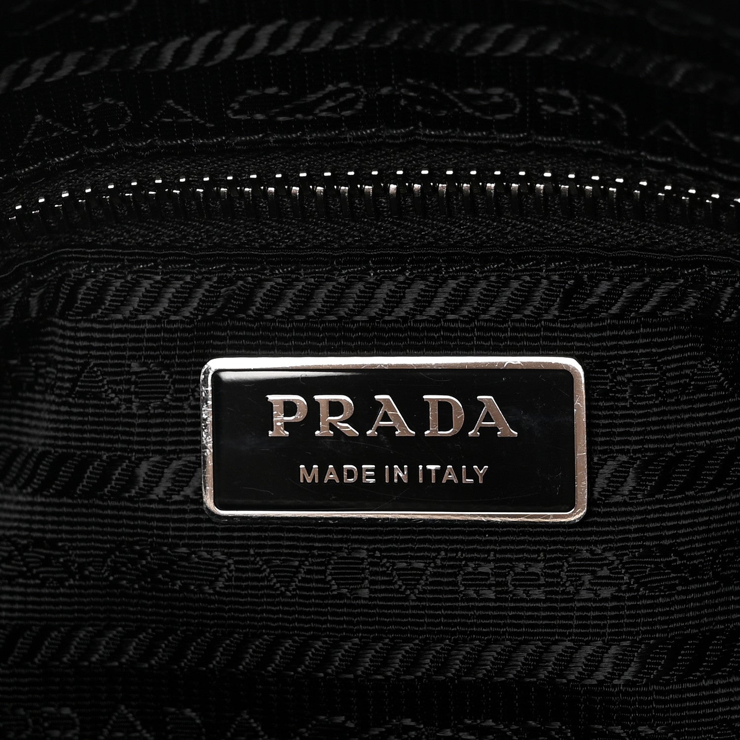 Prada Re-Nylon Studded Shoulder Bag Black