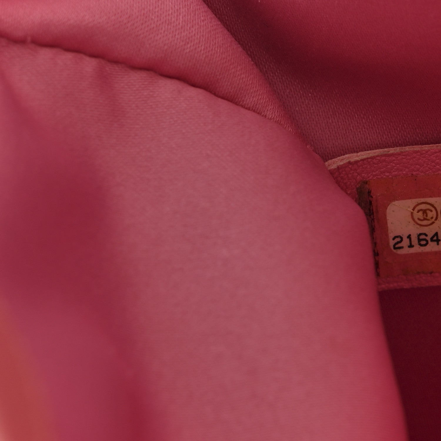 Chanel Lambskin Quilted Medium CC Crossing Flap Pink