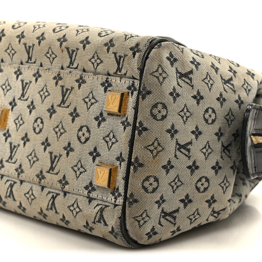 Louis Vuitton Mini Monogram Josephine PM Blue
