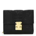 Louis Vuitton Empreinte Metis Compact Wallet Black