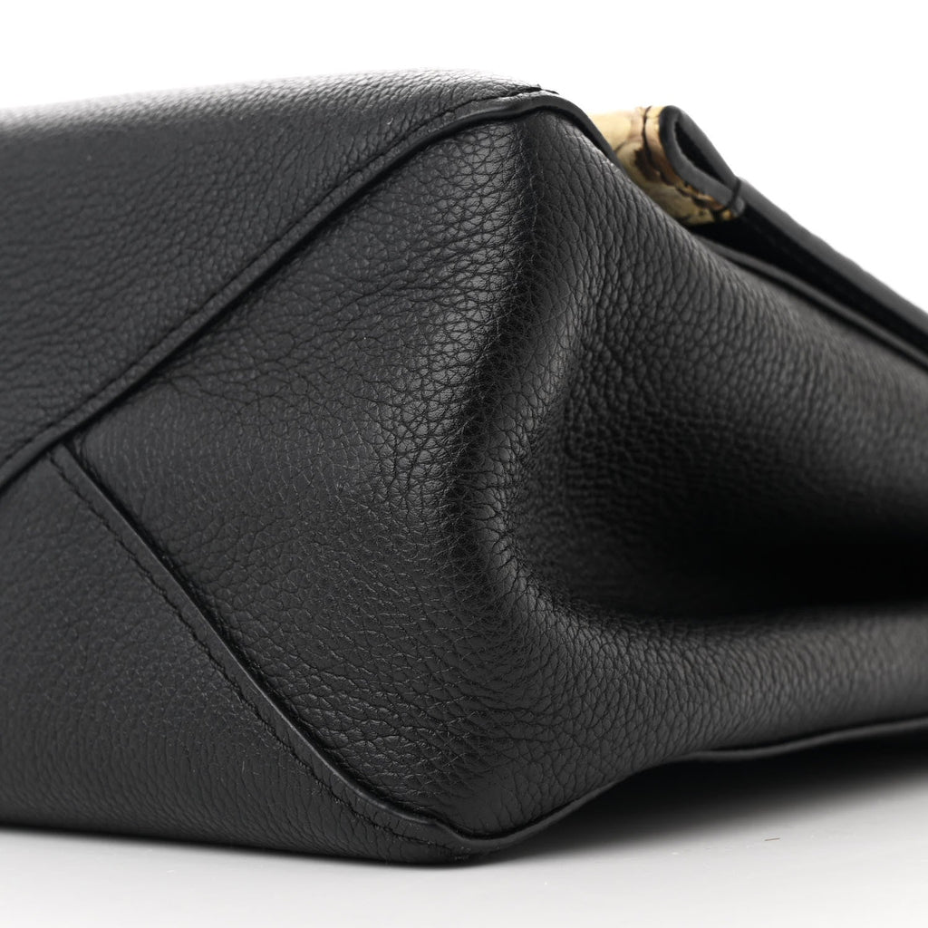 Louis Vuitton Snakeskin Lockme II Top Handle Black