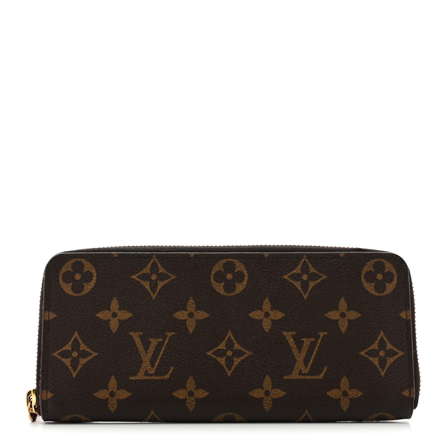 Louis Vuitton Monogram Clemence Wallet Fuchsia