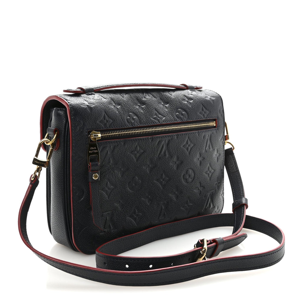 Louis Vuitton Empreinte Pochette Metis Marine Rouge