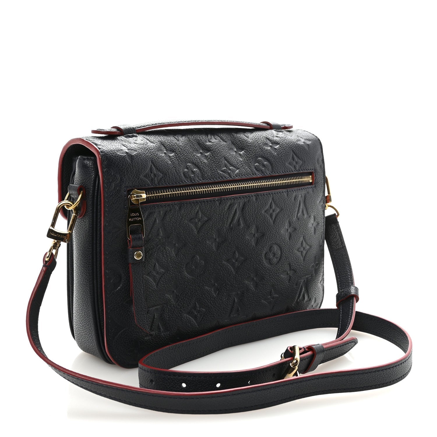Louis Vuitton Empreinte Pochette Metis Marine Rouge