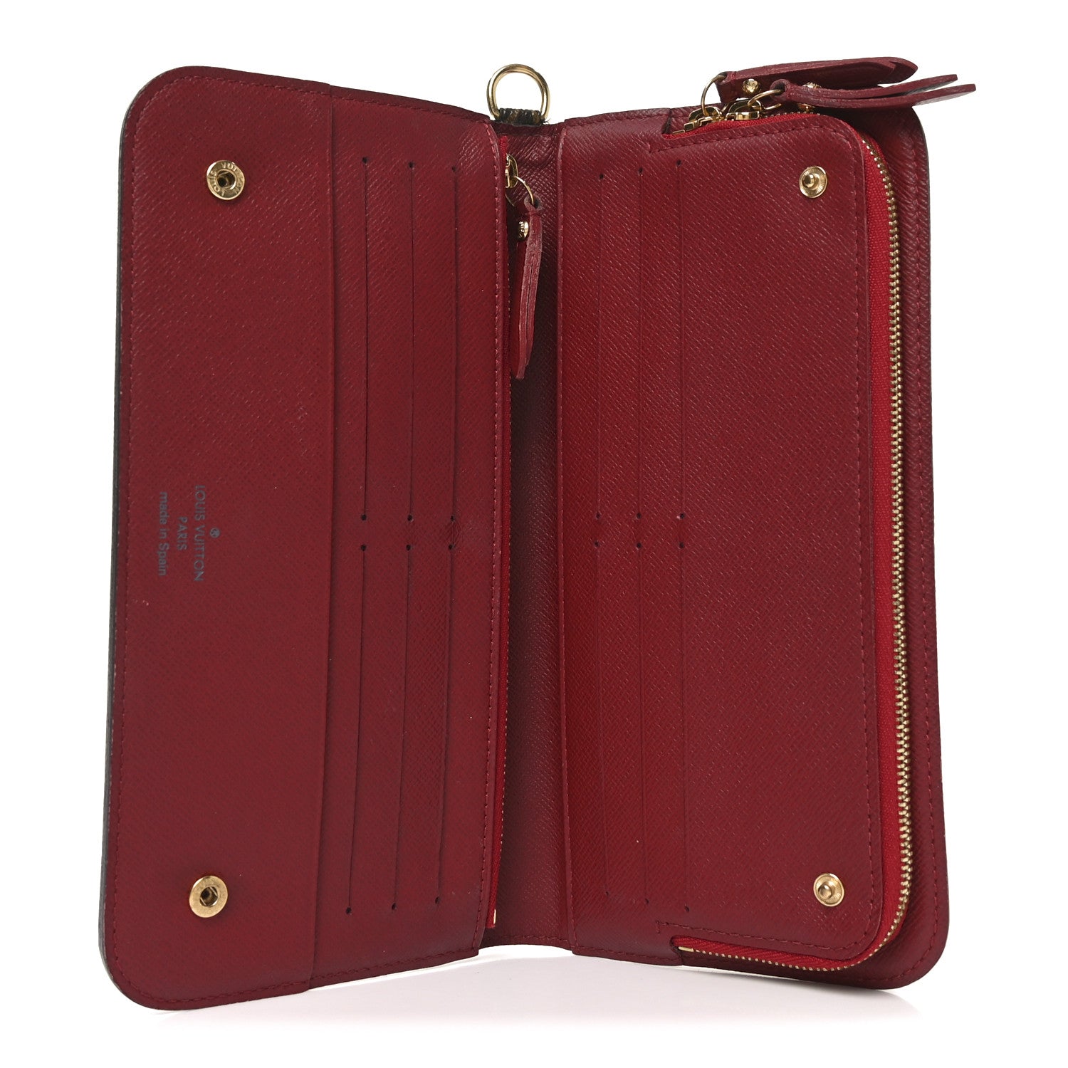 Louis Vuitton Monogram Insolite Wallet Red