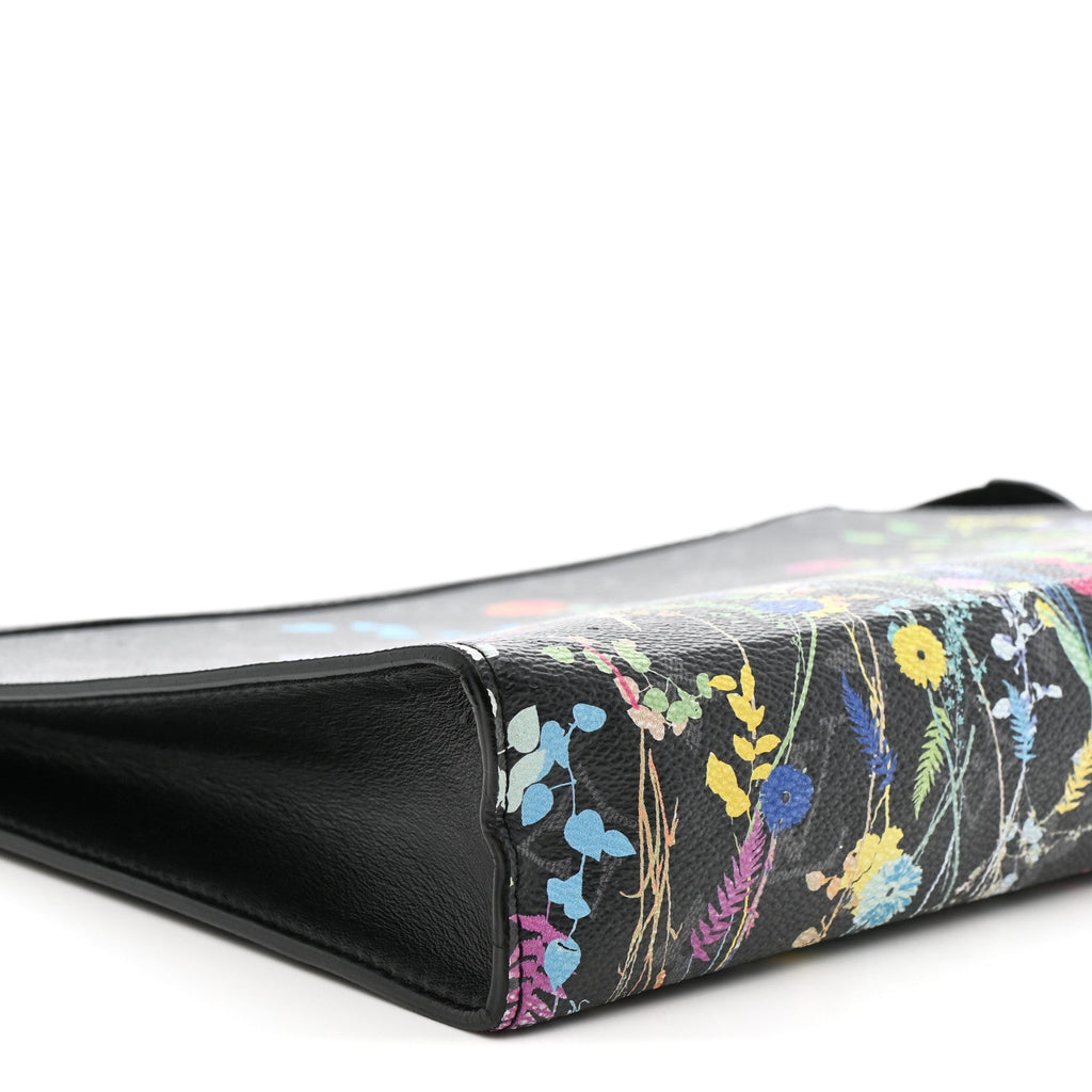 Louis Vuitton Monogram Eclipse Folia Pochette Voyage MM