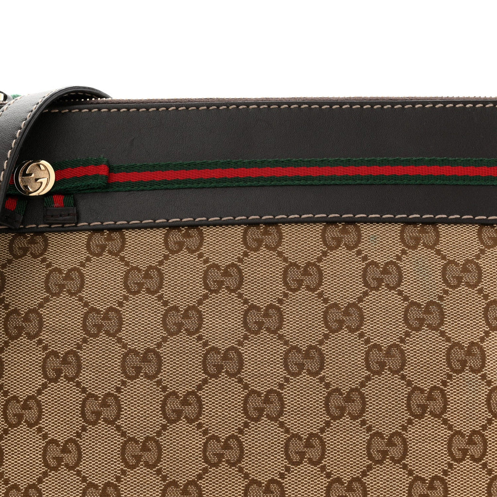 Gucci Monogram Mayfair Messenger Brown