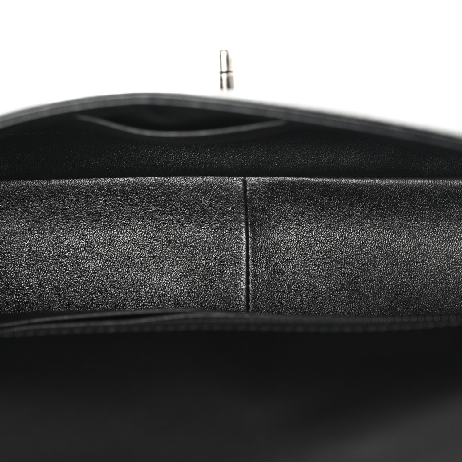 Chanel Calfskin Quilted Large Rock My Shoulder Flap Black